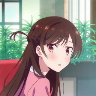😯 emoji Chizuru Ichinose (by @Yuu_Kuraidesu_Noir) Telegram sticker 18 of 120