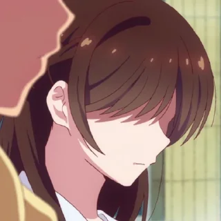 😔 emoji Chizuru Ichinose (by @Yuu_Kuraidesu_Noir) Telegram sticker 24 of 120