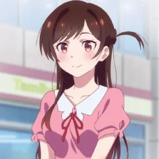 😊 emoji Chizuru Ichinose (by @Yuu_Kuraidesu_Noir) Telegram sticker 13 of 120