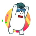 🦌 emoji 三只熊 @bbbbbbbb Telegram sticker 11 of 25