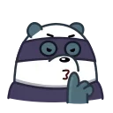 🐕 emoji 三只熊 @bbbbbbbb Telegram sticker 7 of 25