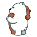 🐂 emoji 三只熊 @bbbbbbbb Telegram sticker 12 of 25