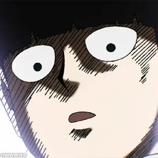 💯 emoji Mob 💯 (@TodorokiShouto) Telegram sticker 11 of 75