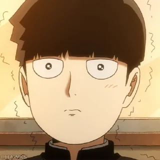 💯 emoji Mob 💯 (@TodorokiShouto) Telegram sticker 9 of 75