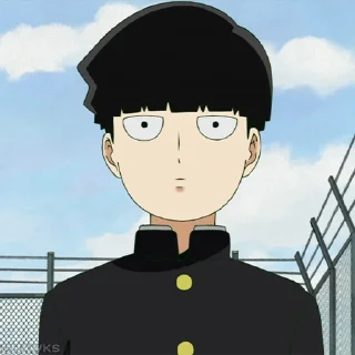 💯 emoji Mob 💯 (@TodorokiShouto) Telegram sticker 21 of 75