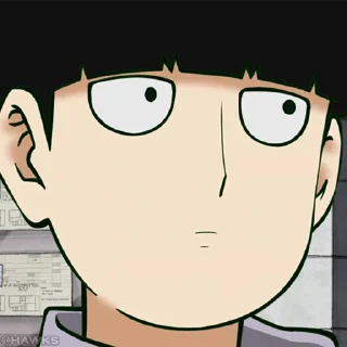 💯 emoji Mob 💯 (@TodorokiShouto) Telegram sticker 10 of 75