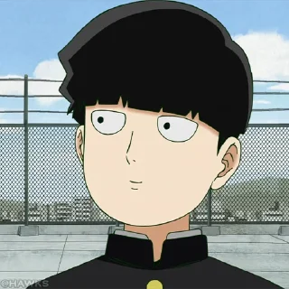 💯 emoji Mob 💯 (@TodorokiShouto) Telegram sticker 20 of 75