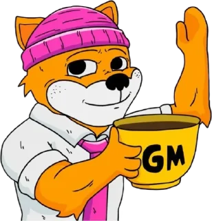☕️ emoji Shibwifhat - the wif killer Telegram sticker 10 of 75