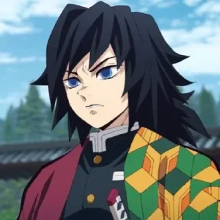 😠 emoji Giyuu Tomioka Telegram sticker 13 of 66