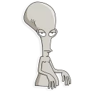 Sticker from American Dad!