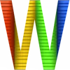 🅰️ emoji RAINBOWRON @StickersPackRobot Telegram sticker 23 of 83