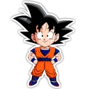 👦 emoji Dragon Ball Z Chibi Stickers Telegram sticker 14 of 18
