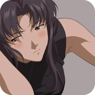 Sticker from Misato Katsuragi Pack's
