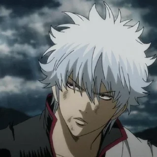 🤨 emoji Gintoki Telegram sticker 9 of 49