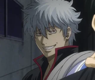 😁 emoji Gintoki Telegram sticker 20 of 49