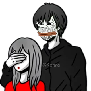 😐 emoji Pepe Fucker | @Kobox Telegram sticker 15 of 105