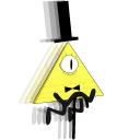😳 emoji Bill cipher @creepy_pasta1 Telegram sticker 7 of 29