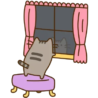 Sticker from Pusheen