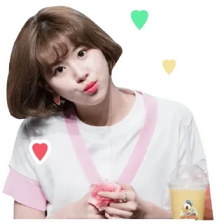 💋 emoji TWICE Telegram sticker 18 of 120