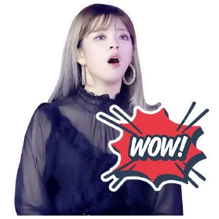 😱 emoji TWICE Telegram sticker 5 of 120