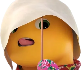 😋 emoji Dino kuning Telegram sticker 17 of 77