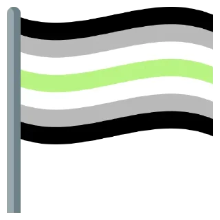⬛️ emoji Pride emoji flags Telegram sticker 11 of 15
