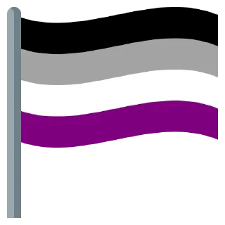 ⚫️ emoji Pride emoji flags Telegram sticker 7 of 15