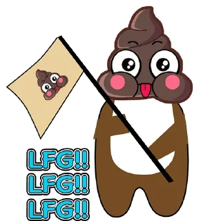 Sticker from SHIT INU