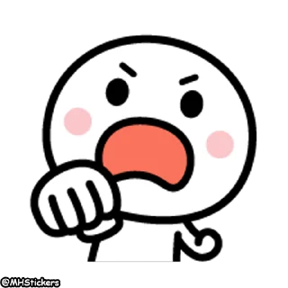 👊 emoji @MHStickers Simple Man 2 Telegram sticker 16 of 41