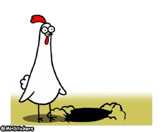 🙈 emoji @MHStickers Chicken Bro 2 Telegram sticker 5 of 17