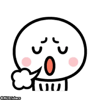 😓 emoji @MHStickers Simple Man 2 Telegram sticker 22 of 41