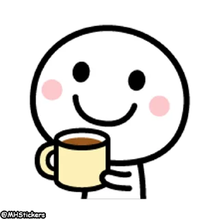 ☕️ emoji @MHStickers Simple Man 2 Telegram sticker 13 of 41