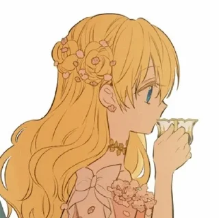 🌻 emoji Melika hayes, who made me a princess✨🦄 Telegram sticker 5 of 111