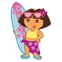 Sticker from Dora