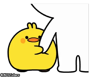 Sticker from @MHStickers Spoiled Rabbit Plump Little Chick
