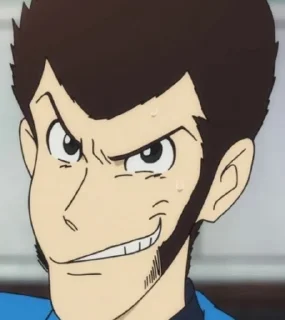 😎 emoji Lupin The Third Telegram sticker 17 of 116