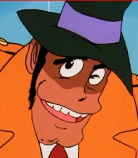 😉 emoji Lupin The Third Telegram sticker 10 of 116
