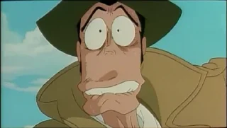 😣 emoji Lupin The Third Telegram sticker 5 of 116