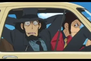 😨 emoji Lupin The Third Telegram sticker 13 of 116
