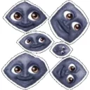 🌚 emoji Cose distorte (discrostate) Telegram sticker 21 of 44
