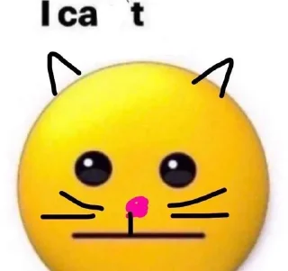 😺 emoji Looking Telegram sticker 24 of 28