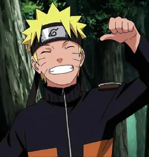 🥰 emoji Naruto uzumaki Telegram sticker 23 of 83