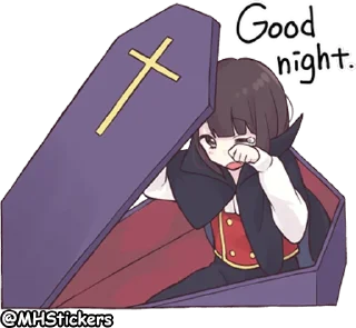 Sticker from @MHStickers Kurumi Chan 6