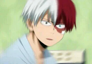 😟 emoji ~•°BNHA°•~ @Parya_kzm Telegram sticker 8 of 116
