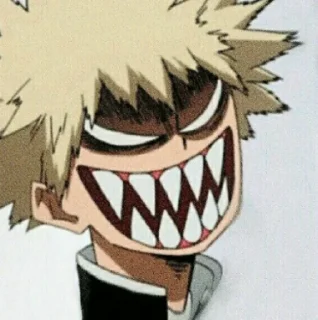 😈 emoji ~•°BNHA°•~ @Parya_kzm Telegram sticker 5 of 116