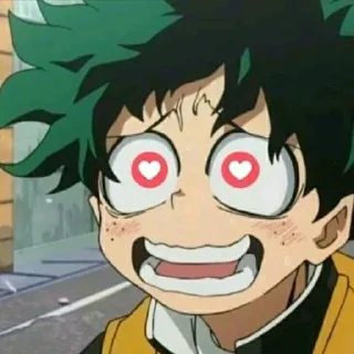 Sticker from ~•°BNHA°•~ @Parya_kzm