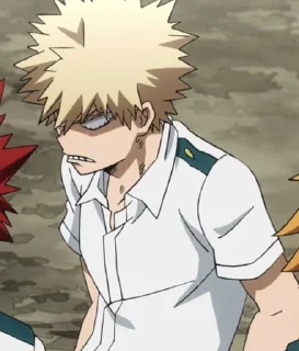 Sticker from bnha reactions