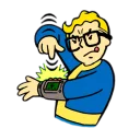 📱 emoji Fallout Telegram sticker 12 of 30