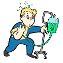 😲 emoji Fallout Telegram sticker 7 of 30