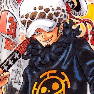 Sticker from ☠️trafalgar law☠️ @zhekamag09
